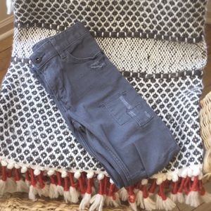 H&M Distressed Skinny Pants